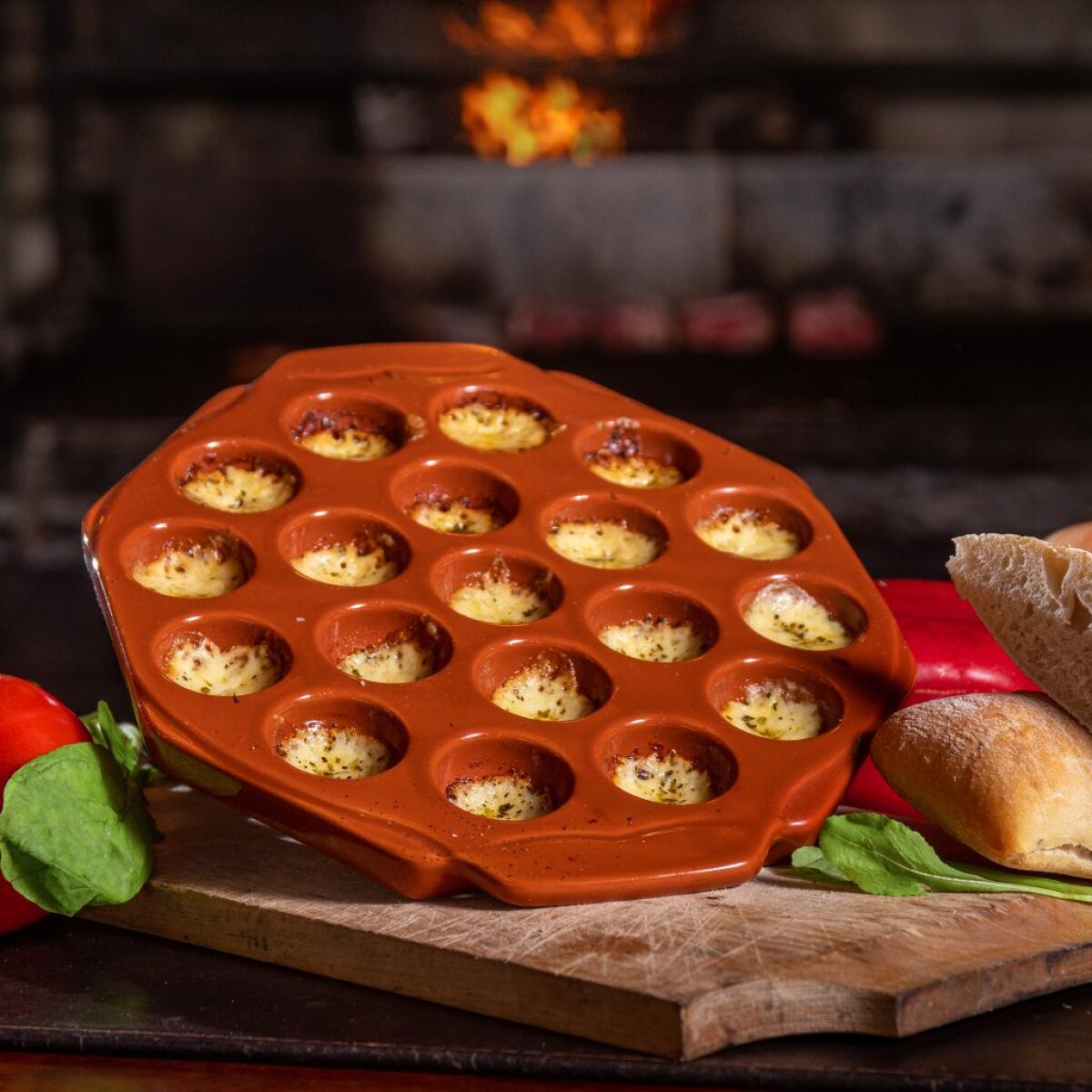 Provolonera Cheese Cerámica 19 Cavidades 