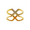 Anillo-Oro bajo-Piedra circonia-AN8040 conpiedra
