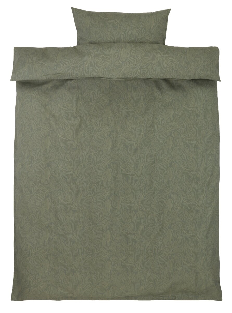 Juego funda nórdica TONE 155x220 verde 