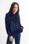 Hoodie sherpa AZUL MARINO