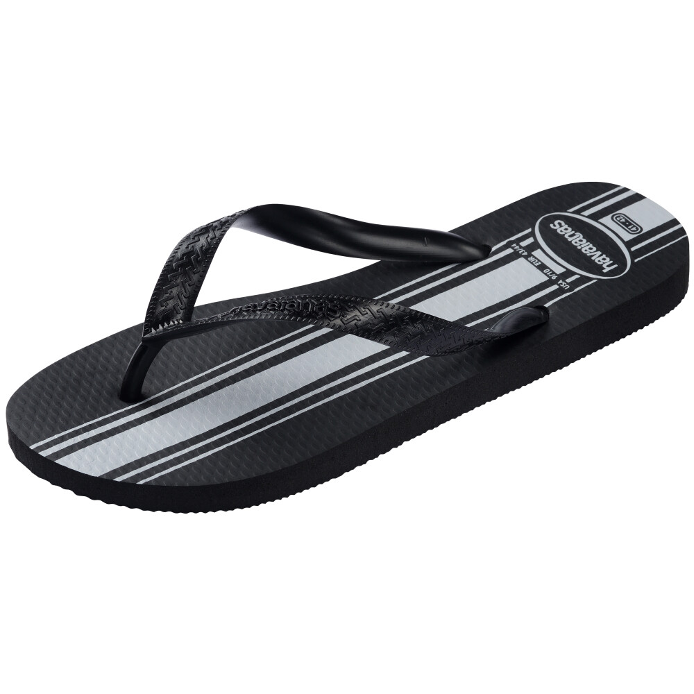 Sandalias Havaianas Color Essential Hombre Negro/Negro