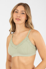 Soutien triangulo camelina Verde malva