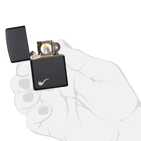 Encendedor ZIPPO 218PL Negro 0