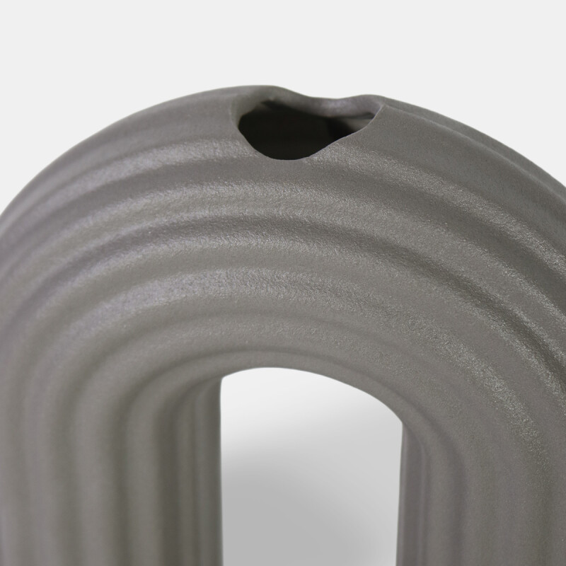 BASE CERAMICA GRIS 22X8X30CM Unica