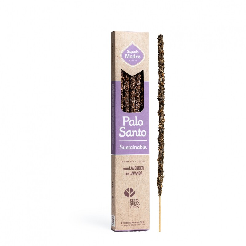 INCIENSO PALO SANTO SAGRADA MADRE X8 Lavanda