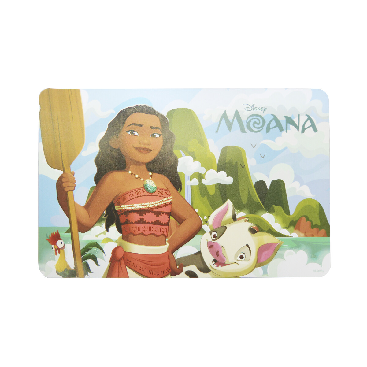 Individual Infantil Plástico 27 x 47 cm - Moana 