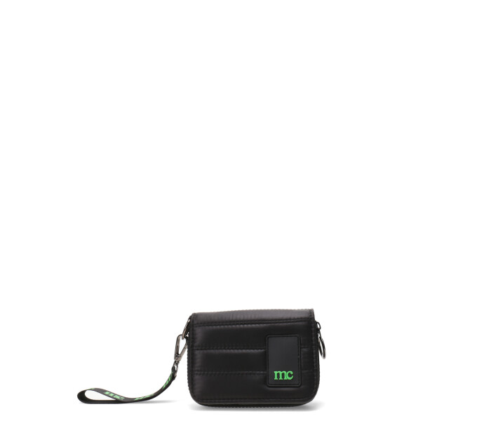 Monedero CLAIR con logo Black