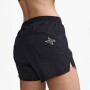 Aero 5’’ Shorts - Mujer Black/silver Reflective