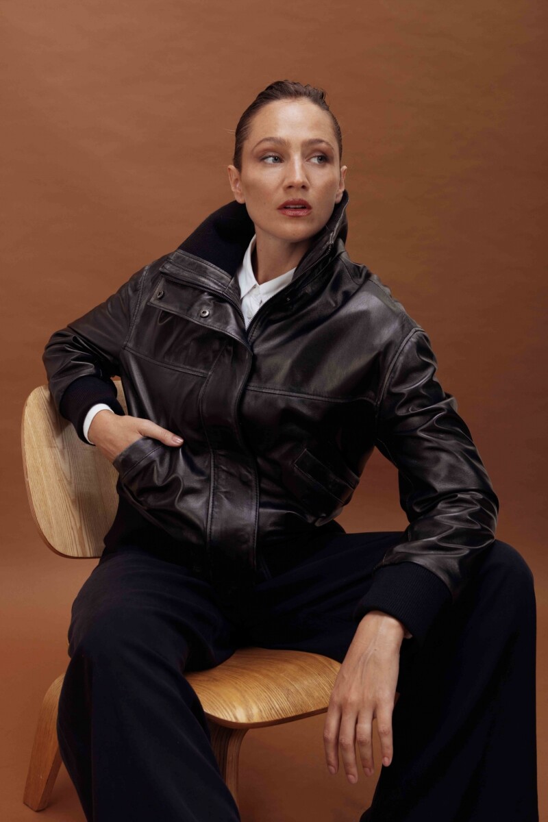 TORINO FW26 CHAQUETA - NEGRO GASTADO 