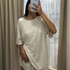 Pijama Dada Viscosa Lino Beige
