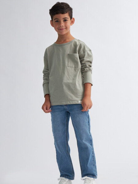Pantalon jean Azul Claro