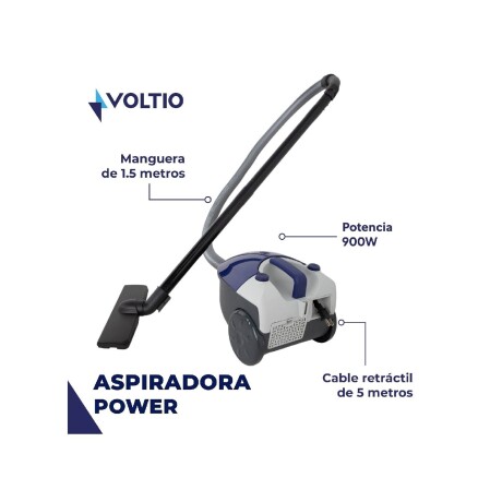 Aspiradora Trineo Voltio 900W Cable 5 metros 2lt Aspiradora Trineo Voltio 900W Cable 5 metros 2lt