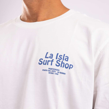 Remera La Isla Swell White
