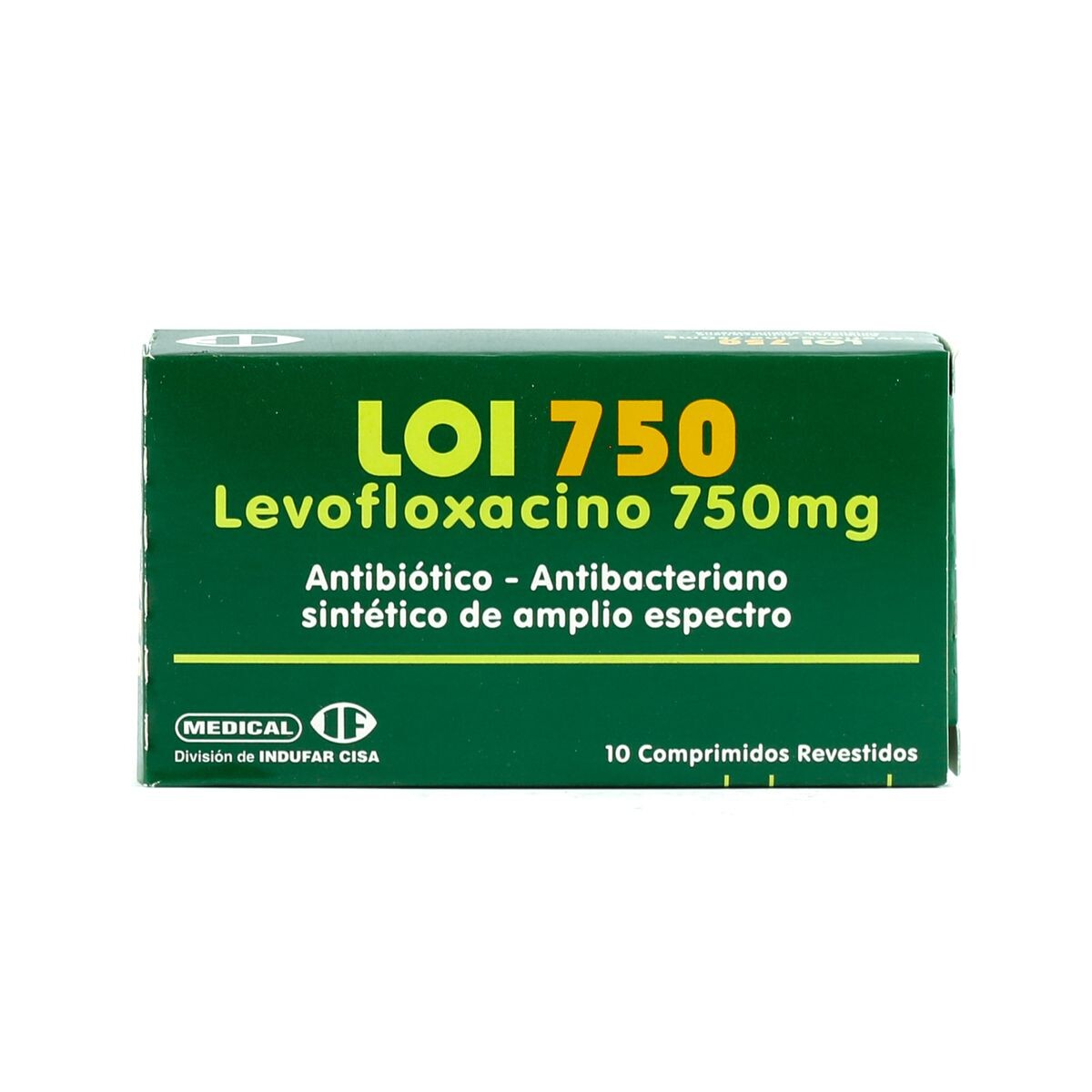 LOI 750 MG. CJ X 10 COMPRIMIDOS 