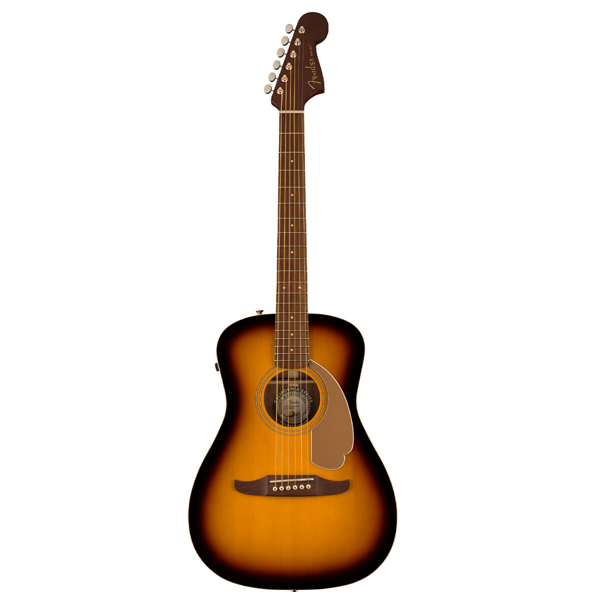 Guitarra Electro Acustica Fender Malibu Player Gold Pickguard Sunburst 