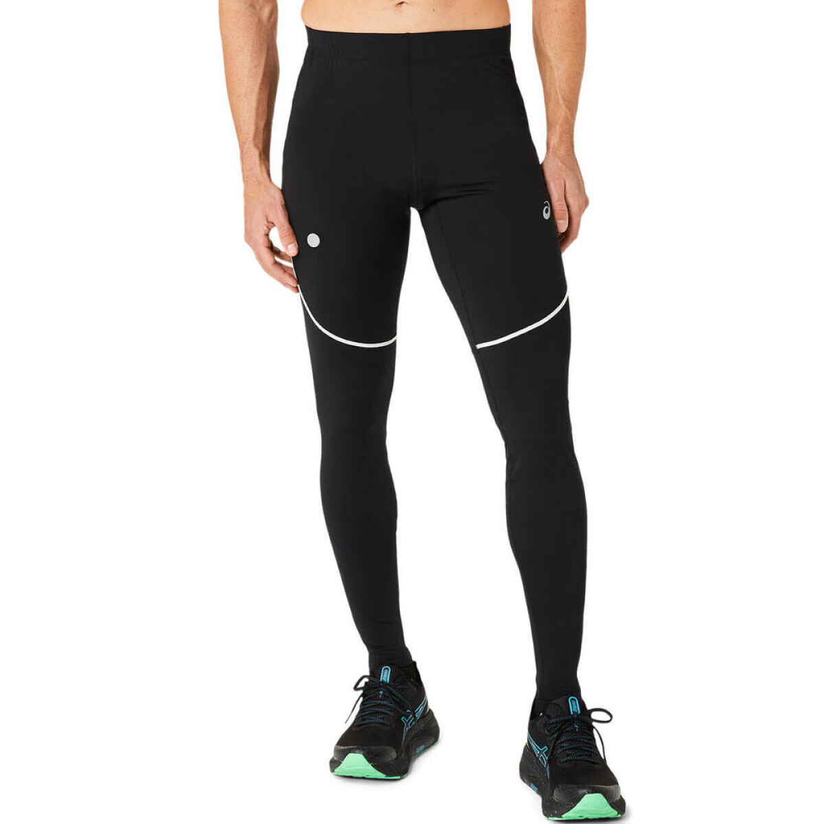 Leggings Running Road Lite-Show Tight Hombre - Performance Black 