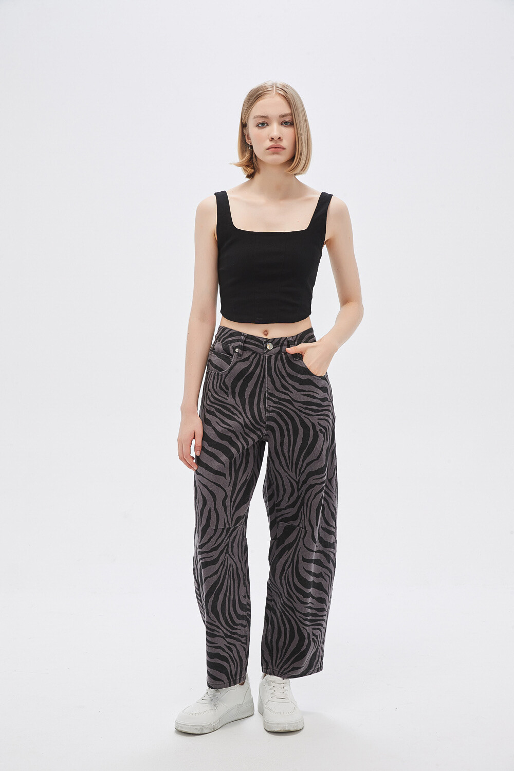 Pantalon Cuarter Estampado 2