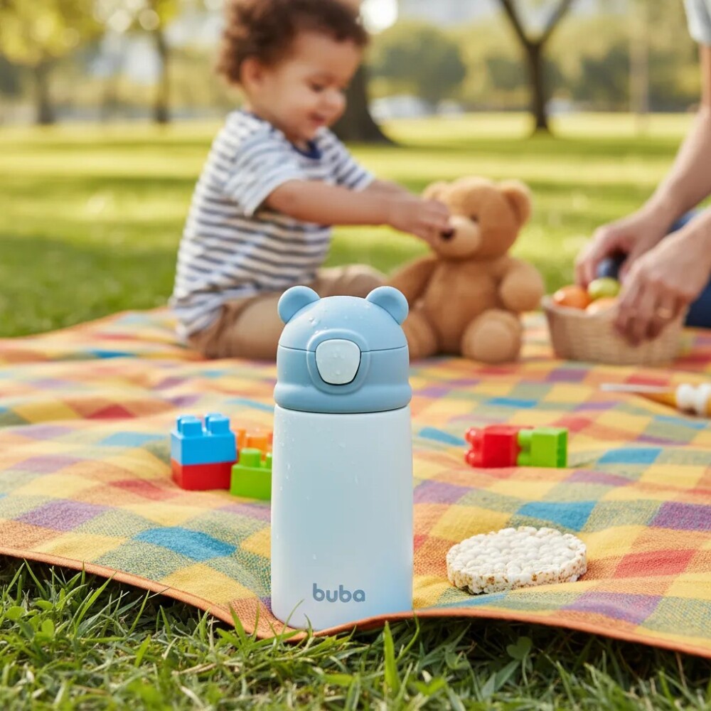 Vaso sorbito termico orejitas BUBA celeste