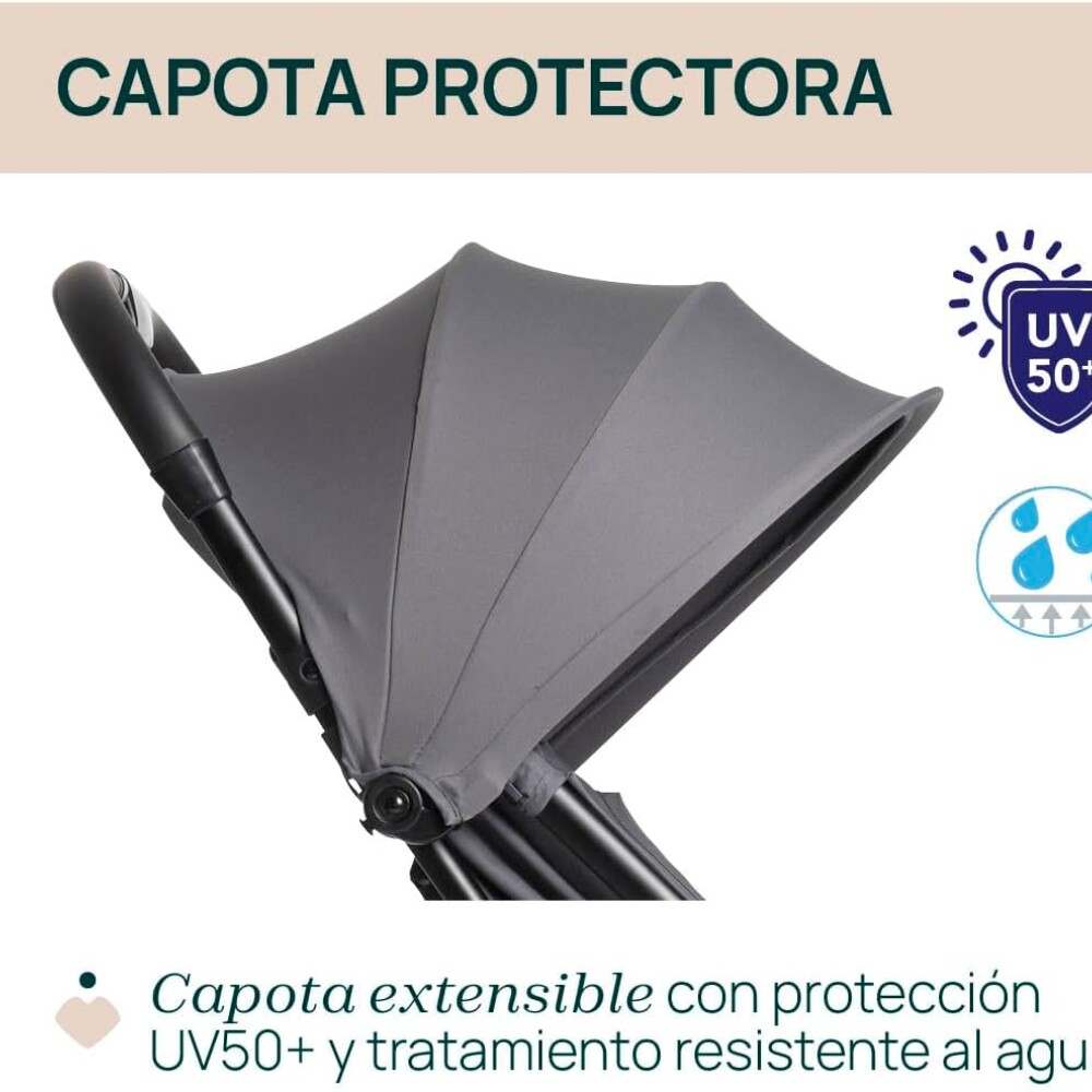 Coche compacto URBINO CHICCO gris