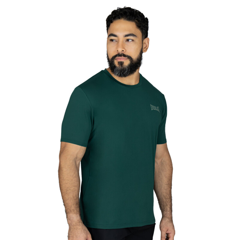 TSHIRT MEN POLY/SPX EVERLAST GLACIER GN M6 VERDE
