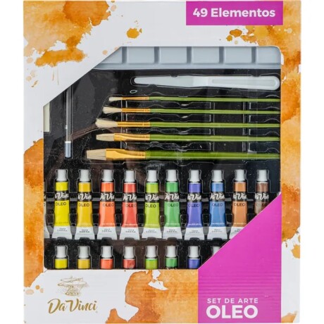 Set de Arte Oleos Da Vinci 49 elementos Set de Arte Oleos Da Vinci 49 elementos