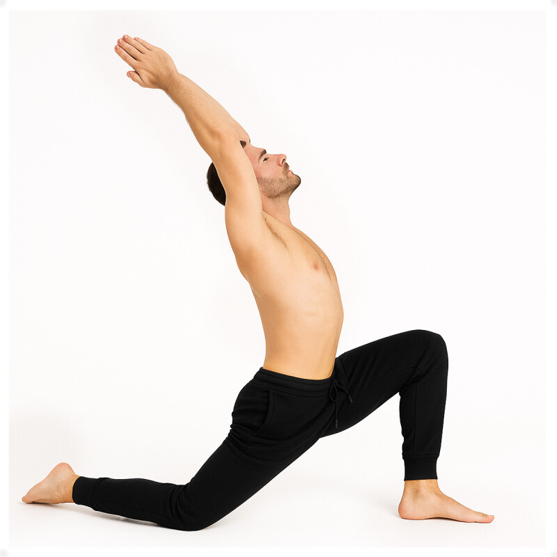 Pantalón Jogging Para Hombre Deportivo Basic Negro