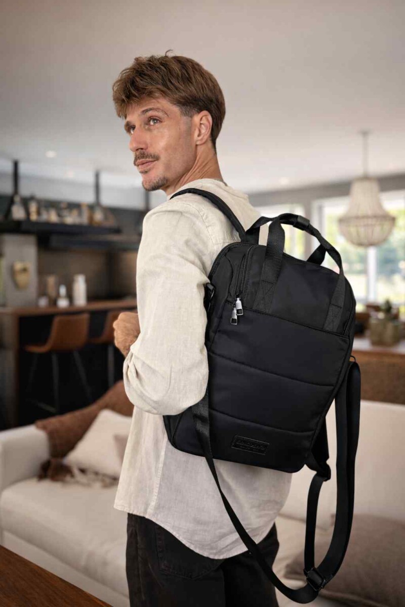 MATERA MOCHILA NORUEGA - NEGRO 