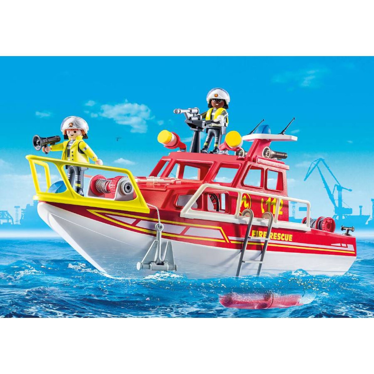 City Action: barco de bomberos 