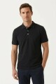 Remera m/c polo basica NEGRO