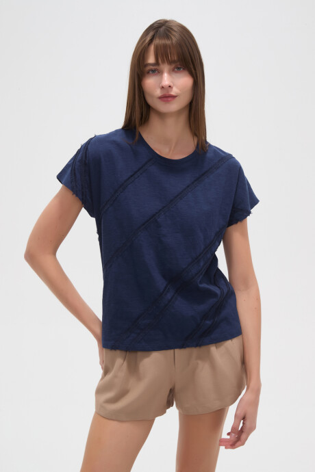 Remera Jeres Azul Marino