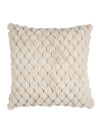 Almohadón HVIDBLOMME 45x45 pelo beige Almohadón HVIDBLOMME 45x45 pelo beige