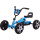 Auto A Pedal Cuatriciclo Reforzado Calidad Moto Kart Azul