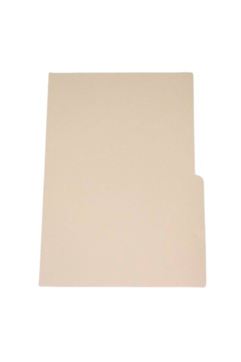 CARPETA PAPIRO PARA FICHERO 20 - CREMA 