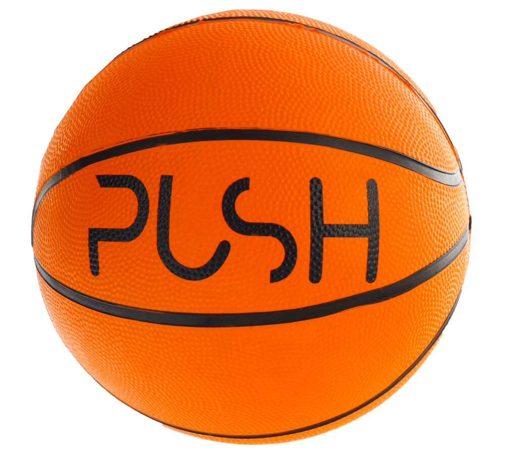 Pelota Basket Goma N.5 Naranja/Negro