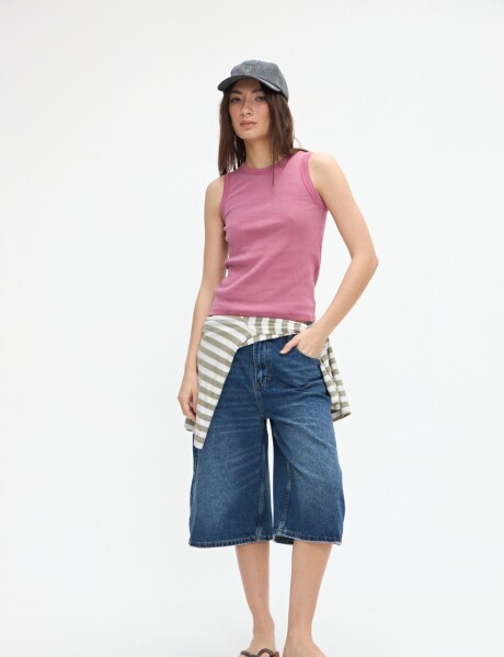 Musculosa Jenny Bordeaux