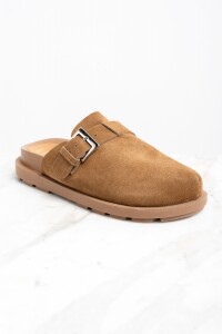 Zueco Gamuza Camel