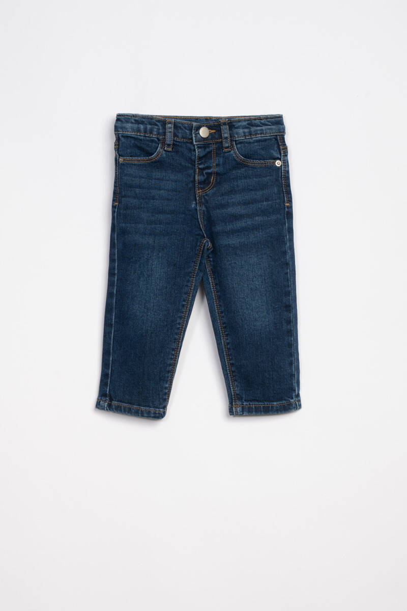 PantalÃ³n Jean Skinny - Azul 