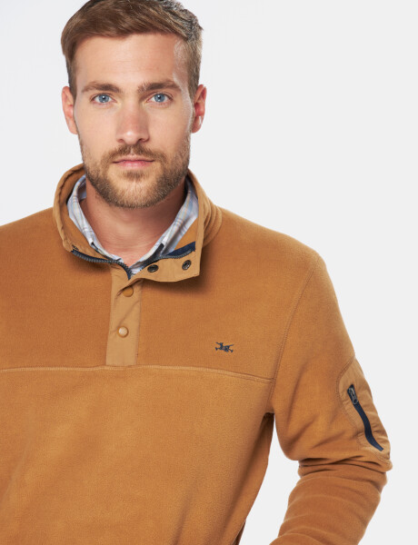 BUZO POLAR DE ABRIGO Mostaza