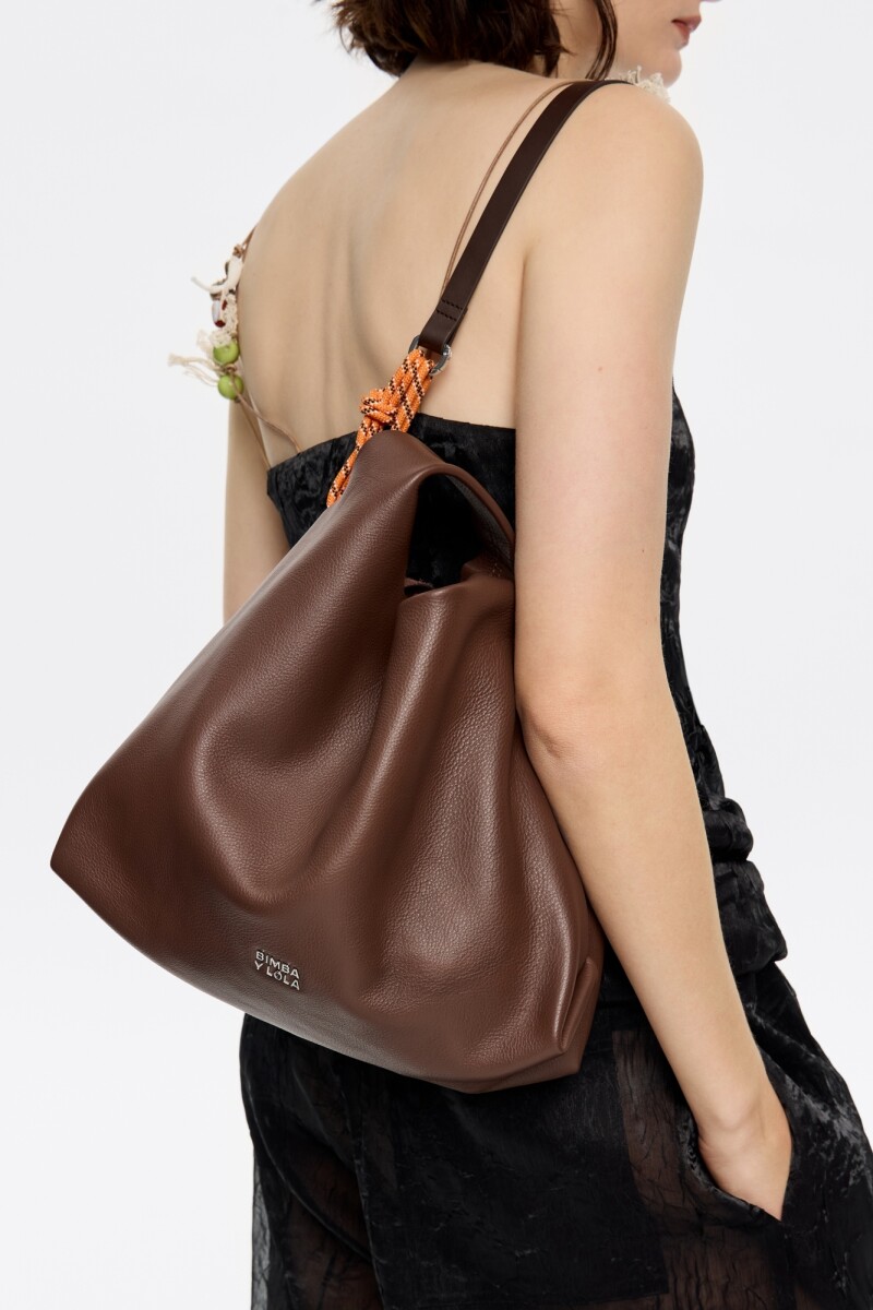 BOLSO PAPER M Marron