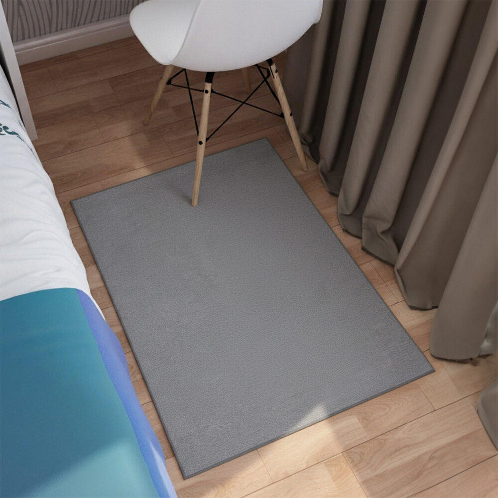Alfombra Moderna dormitorio Viena | 50x80 cm Gris