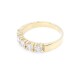 Anillo en oro 18k y brillantes Anillo en oro 18k y brillantes