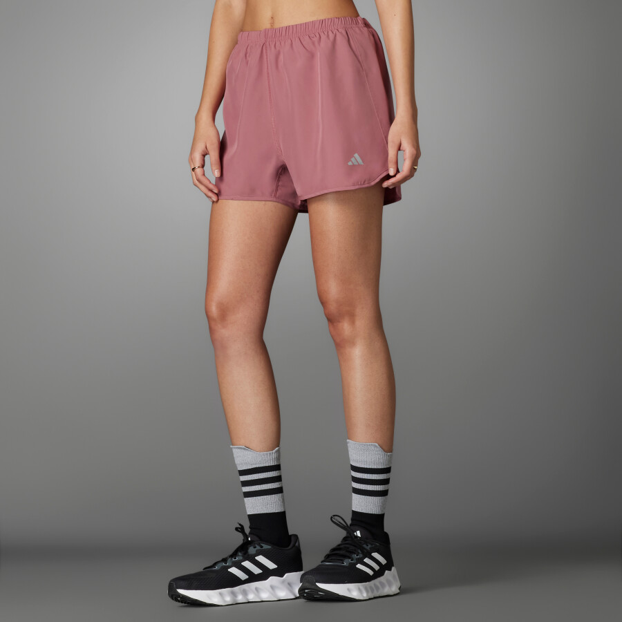 Short de Mujer Adidas Run It Rosado Salmon