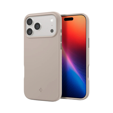 SPIGEN CASE FOR IPHONE 17 PRO SILICONE FIT MAG FIT STONE SPIGEN CASE FOR IPHONE 17 PRO SILICONE FIT MAG FIT STONE