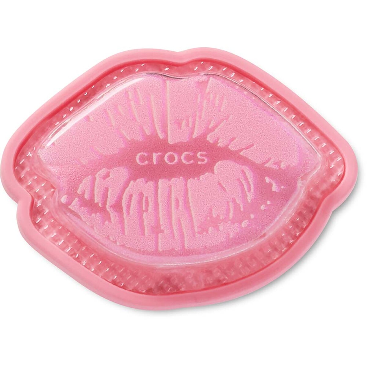 Jibbitz Pink Squishy Lips 