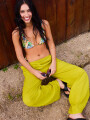 PANTALON LEORA RUSTY Verde