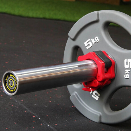 Par De Topes P/ Barra Olímpica Crossfit Clamp Rosca Fit013300