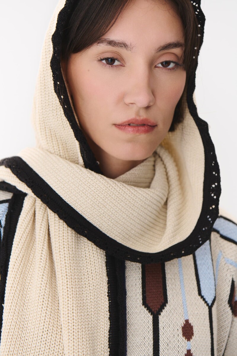 Bufanda Shield Crudo