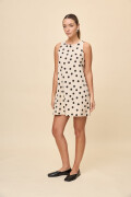 VESTIDO CRISTAL Beige