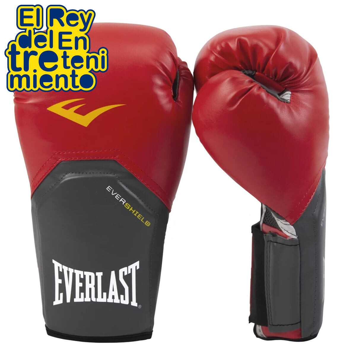 Guantes Boxeo Everlast Pro Style Elite Profesional - Rojo 