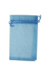 Bolsa organza 12x17 cm. CELESTE
